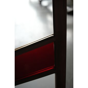 赤色ガラスの中型ガラス戸　GD1310 