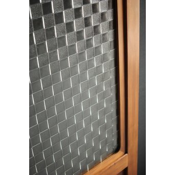 チェッカーガラスのドア　GD0049 