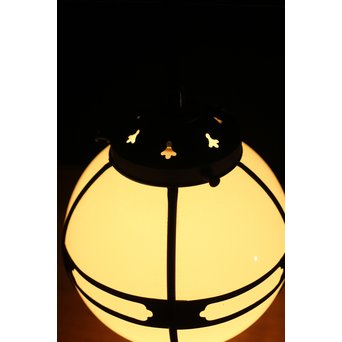 球体 銅装飾電笠　A2026 