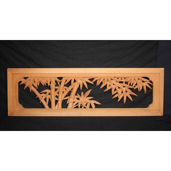 井波 中型竹木彫欄間　R0076 