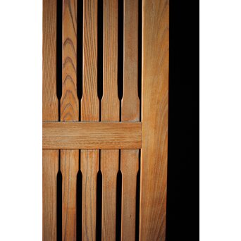 総欅 格子のドア　L1049Y 