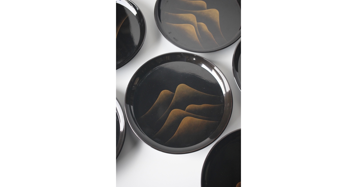 蒔絵 入り子盆 研ぎ出し アンティーク 【公式通販】