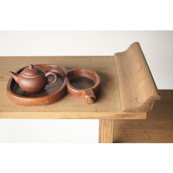 瓢型 煎茶盆 肥松盆　X313 