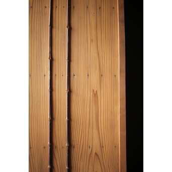 竹装飾のすりガラス雪隠戸　GD0082 