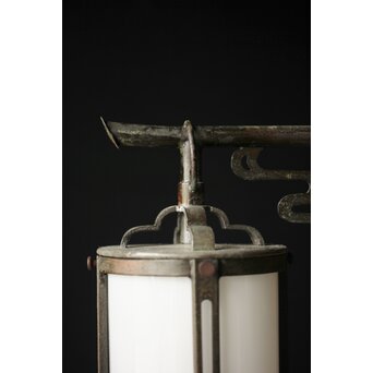 竜田川と菊菱装飾のブラケット照明　A017 