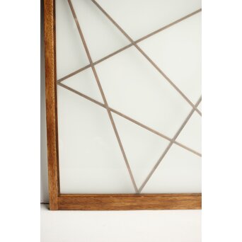 幾何学的 ガラス引戸 2枚1組　GD0118 
