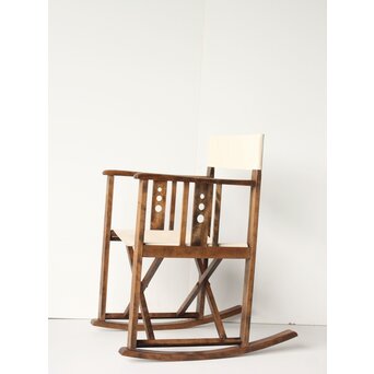 ヤマハ折り畳み式文化椅子ロッキングチェアー　T452