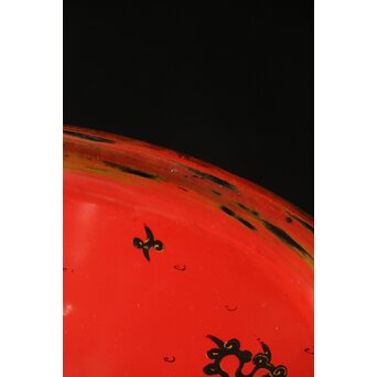 朝鮮美術 楽浪漆器香盆　Q318 