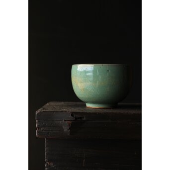 小杉焼 青磁茶碗　P371 