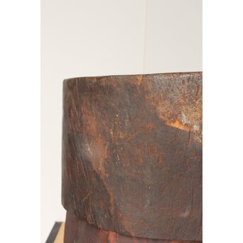 民藝 欅の臼の椅子　X388 