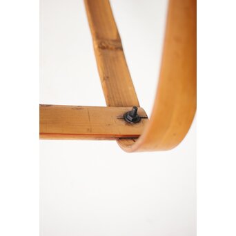 シバヤマ産業 バンブーロッキングキッズチェアー 竹椅子　U317 
