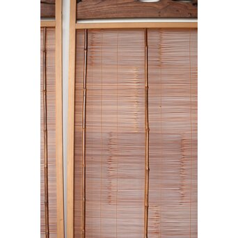 意匠簀戸 2枚1組　F252 簾のおさえには　竹を使用