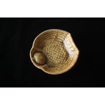 萬古焼 ふくら雀 小皿五客　P395 