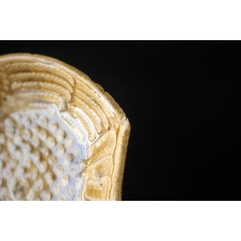 萬古焼 ふくら雀 小皿五客　P395 