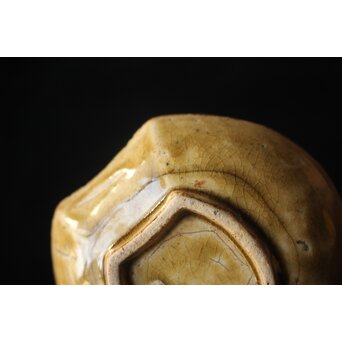 萬古焼 ふくら雀 小皿五客　P395 