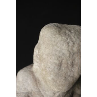 朝鮮 高麗 石人 石像　U330 