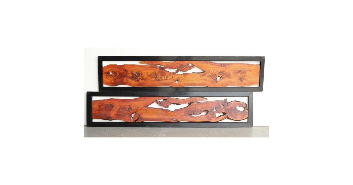 古民家　欄間　2枚セット 楽天市場】欄間 建具 【1点もの商品】【新品】 高級手彫り欄間2間1組