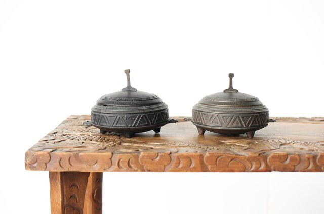 おもちゃ・ホビー・グッズ李朝　古銅　香炉　１７９６年製