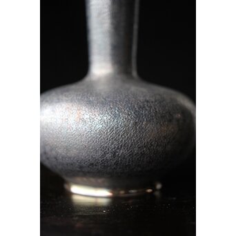 SILVER製 銀瓶 花器　M395 