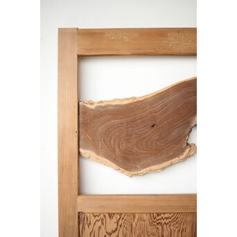 自然木の板戸 2枚1組　B1071 