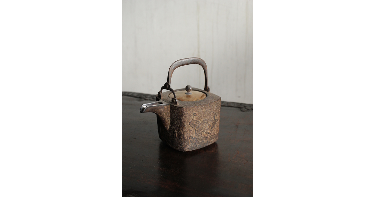 舞鶴模様蒔絵　銚子　１対　時代物　　 懐石道具　金彩　骨董品　蔵出し 舞鶴模様蒔絵銚子1対時代物 懐石道具金彩骨董品蔵出し