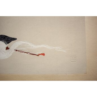 八宝堂/八寶堂 御伽絵 児島玉鳳画 木版画15枚 画帳　Z719 