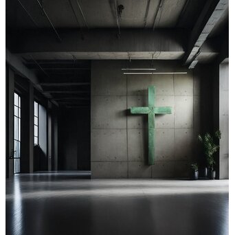 教会の十字架　M485 