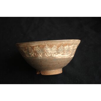 出雲焼 三島手 2点　P634 