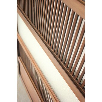 幅広 ダイアガラス格子戸　L1211 