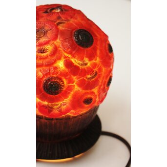 アルジールソー G.Argy Rousseau Flower bowl lamp　Y072 