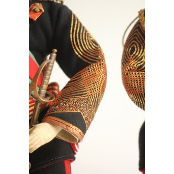 京都丸平 大木平蔵 大将人形 明治天皇陛下 共箱　U420 