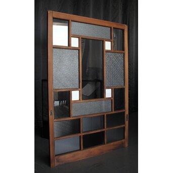 中型 細分化ガラス戸 2枚1組　GD0358 