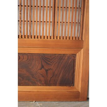 障子枠付 細身障子戸 4枚1組　L1217 