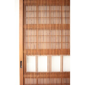 障子枠付 細身障子戸 4枚1組　L1217 