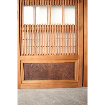 障子枠付 細身障子戸 4枚1組　L1217 