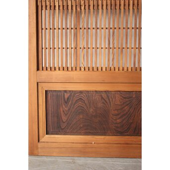 障子枠付 細身障子戸 4枚1組　L1217 