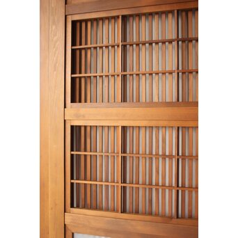 障子枠付 細身障子戸 4枚1組　L1217 