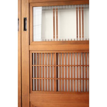 障子枠付 細身障子戸 4枚1組　L1217 