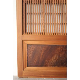 障子枠付 細身障子戸 4枚1組　L1217 