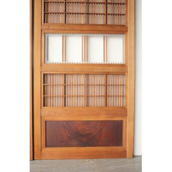 障子枠付 細身障子戸 4枚1組　L1217 