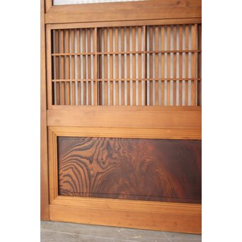 障子枠付 細身障子戸 4枚1組　L1217 