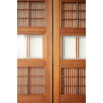 障子枠付 細身障子戸 4枚1組　L1217 