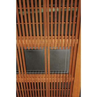 障子枠付 細身障子戸 4枚1組　L1217 