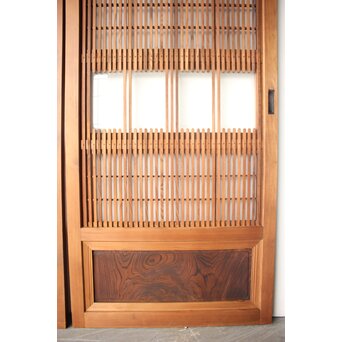 障子枠付 細身障子戸 4枚1組　L1217 