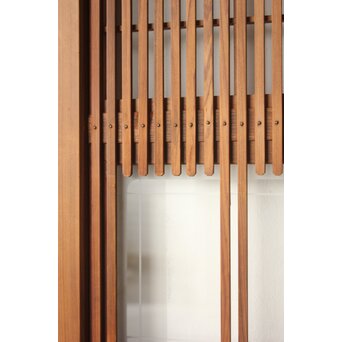 障子枠付 細身障子戸 4枚1組　L1217 