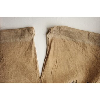 暖簾 水墨画　U423 