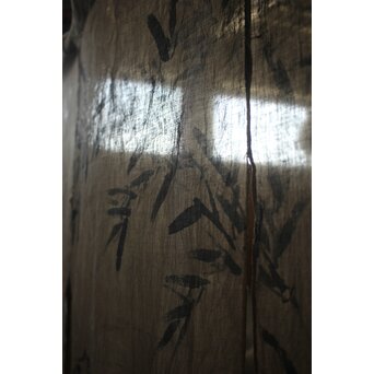 暖簾 水墨画　U423 
