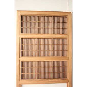 障子枠付 細身格子戸 4枚1組　L1221 