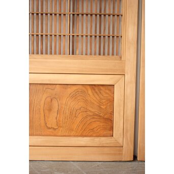 障子枠付 細身格子戸 4枚1組　L1221 