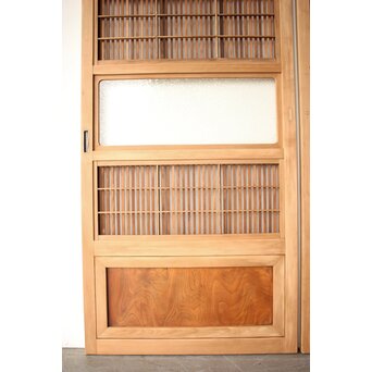 障子枠付 細身格子戸 4枚1組　L1221 